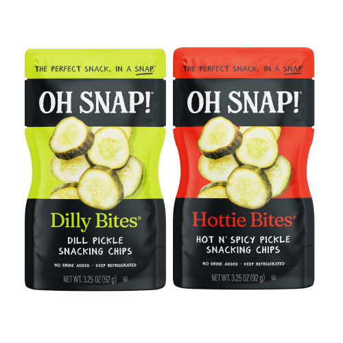 Buy 1, Get 2nd for $1.00 Oh Snap! Dilly Bites or Hottie Bites 3.25 fl oz