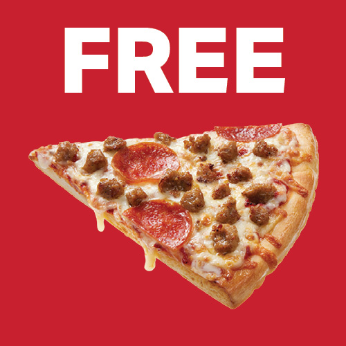 Exclusive Offer: 5/9 Only - Free Cheese Mountain Pizza Slice